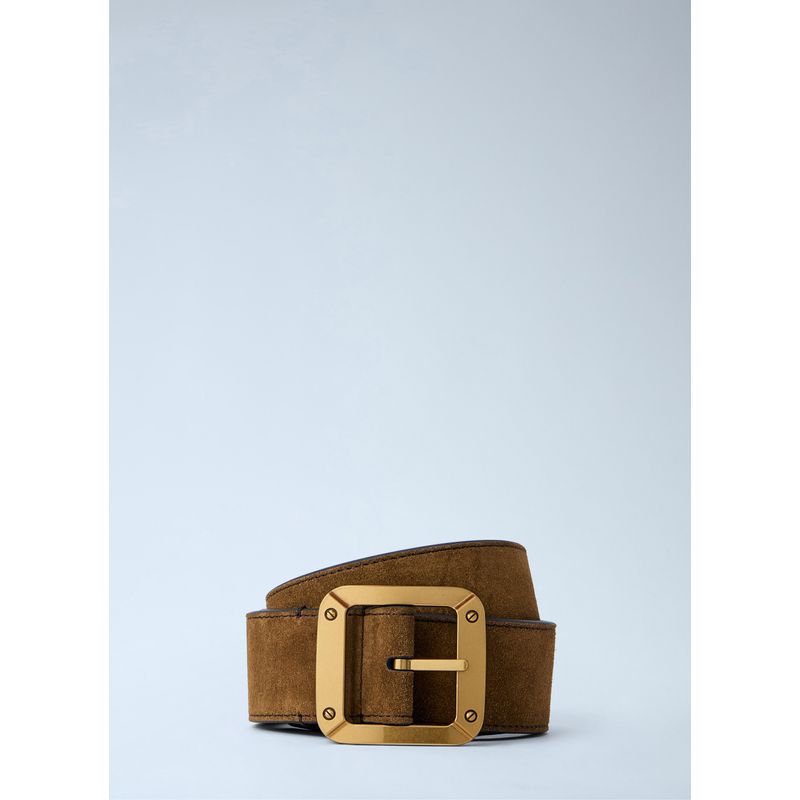 Acne Studios Women Square Buckle Reversible Belt